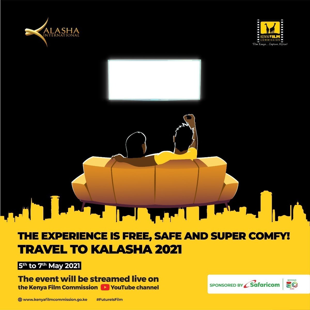 kenyafilmcomm's tweet photo. Enjoy a free experience of Kalasha Market from the comfort of your home this 5th, 6th and 7th May. Tune in to our YouTube channel for the live event via https://t.co/fHOwME118M #KalashaMarket2021 #FutureIsFilm #TravelToKalasha https://t.co/JMtEBOQWGB