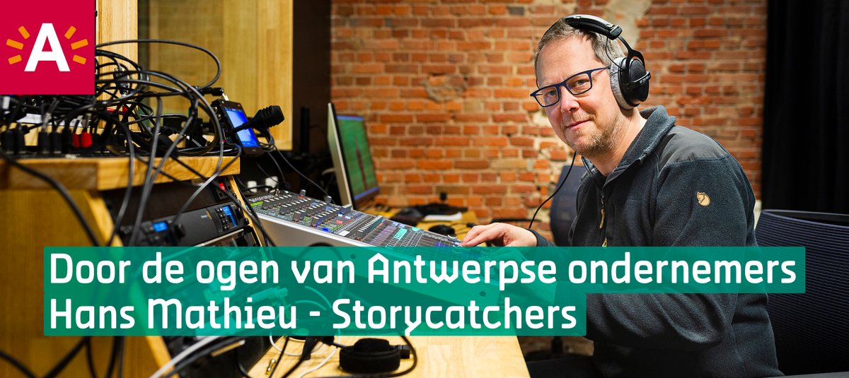 BusinessInA's tweet photo. Groeit je bedrijf sneller dan verwacht? @hansmathieu  van videobedrijf @storycatchers werd overstelpt met aanvragen voor webinars. 
Om de juiste medewerkers te vinden, schakelde hij HR-begeleiding in van Stad #Antwerpen.
Ontdek meer 👉https://t.co/h3uImGe6he

#ogenvanondernemers https://t.co/lRQMkuGxhc