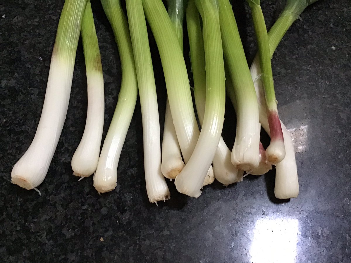 Fresh Garlic sold today for those special dishes or just chopped fine in an omelette #garlic# smallholder