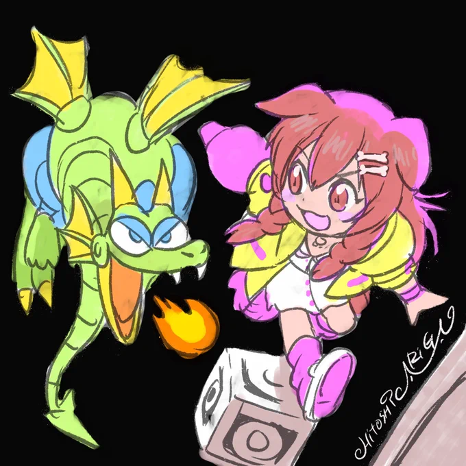 #マリころ対決 #生神もんざえもん #できたてころね 