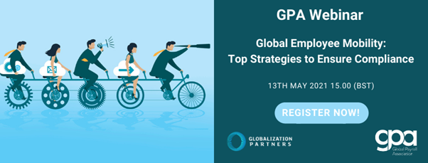 GlobalEOR's tweet photo. We live in #DigitalTimes, but for companies, this means adapting to changing regulations, and employee compliance. Join our team for the Global Employee Mobility #Webinar, where they will answer key questions on strategies to ensure #compliance in 2021. https://t.co/sEukBRx4qY. https://t.co/jwanvcJZEj