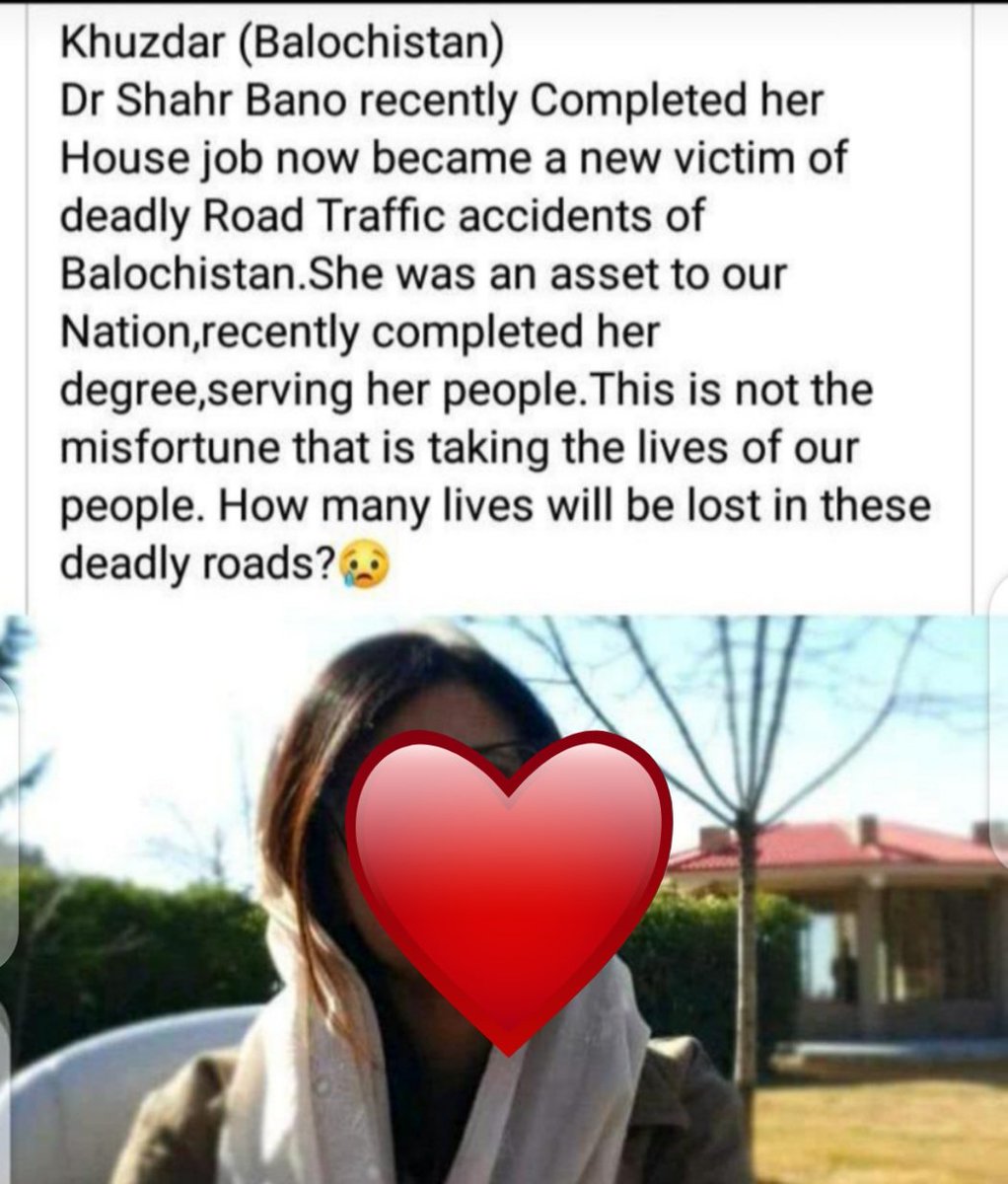 SamullBaloch2's tweet photo. It was a huge pain losing our beloved ones💔
 but it is also a  irrepairable lose for our society.
#dualiseQuettaKarachiHighway https://t.co/YUFVTIV43c