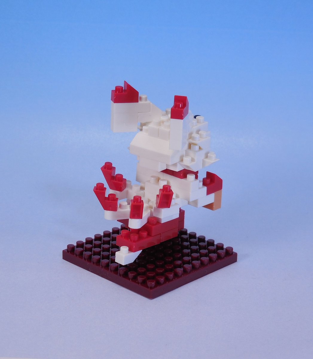 Z1 25 キッズブロック 妖怪夜行 第壱夜 妖狐 パケ写では薄いグレーのようにも見えますが中身は普通の白です