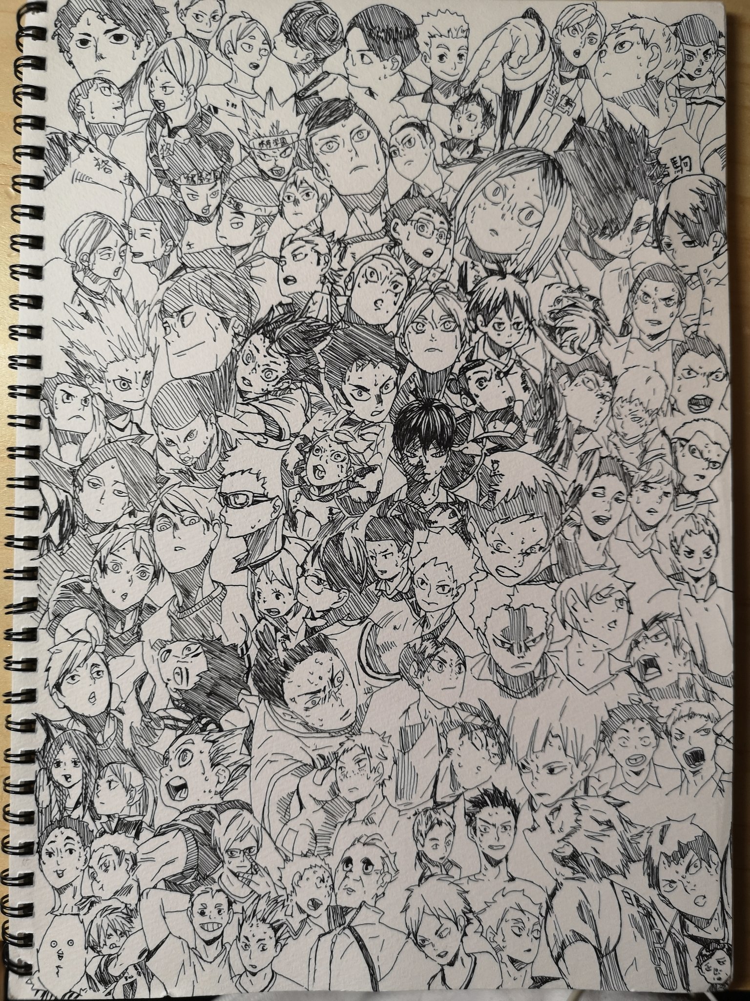 たこ 過去絵ですが ツイートが消えたのでまた載せます ハイキューの登場キャラほぼ描きました 初めての方もまた見る方もいいねください 元気をください イラスト好きな人と繋がりたい ハイキュー好きな人と繋がりたい ハイキュー絵描きさんと