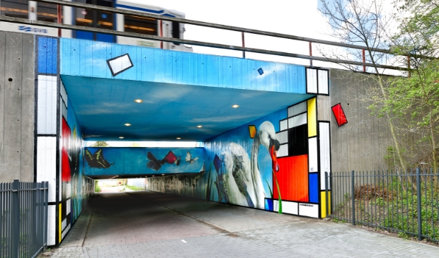 Muurschildering in tunnel is klaar -  diemernieuws.nl/nieuws/algemee…