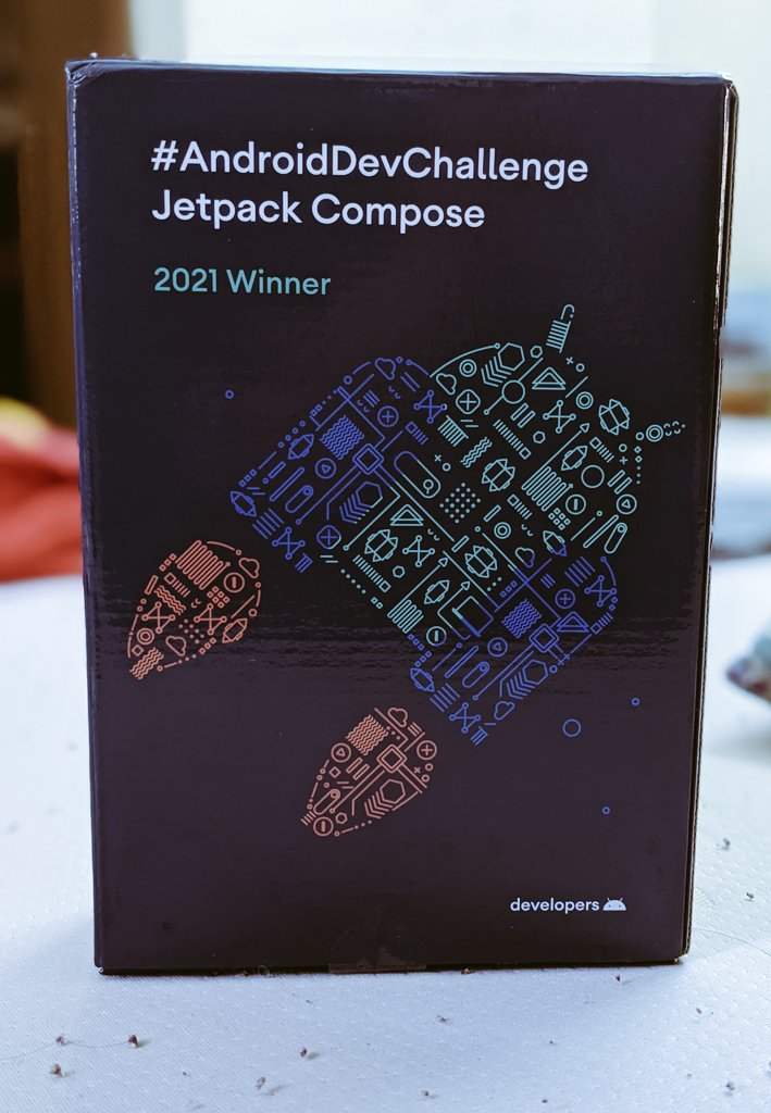 msomuin's tweet image. Lift-off with #JetpackCompose
@AndroidDev thanks for this awesome gift. Can't wait to start building.
#AndroidDev #AndroidDevChallenge
