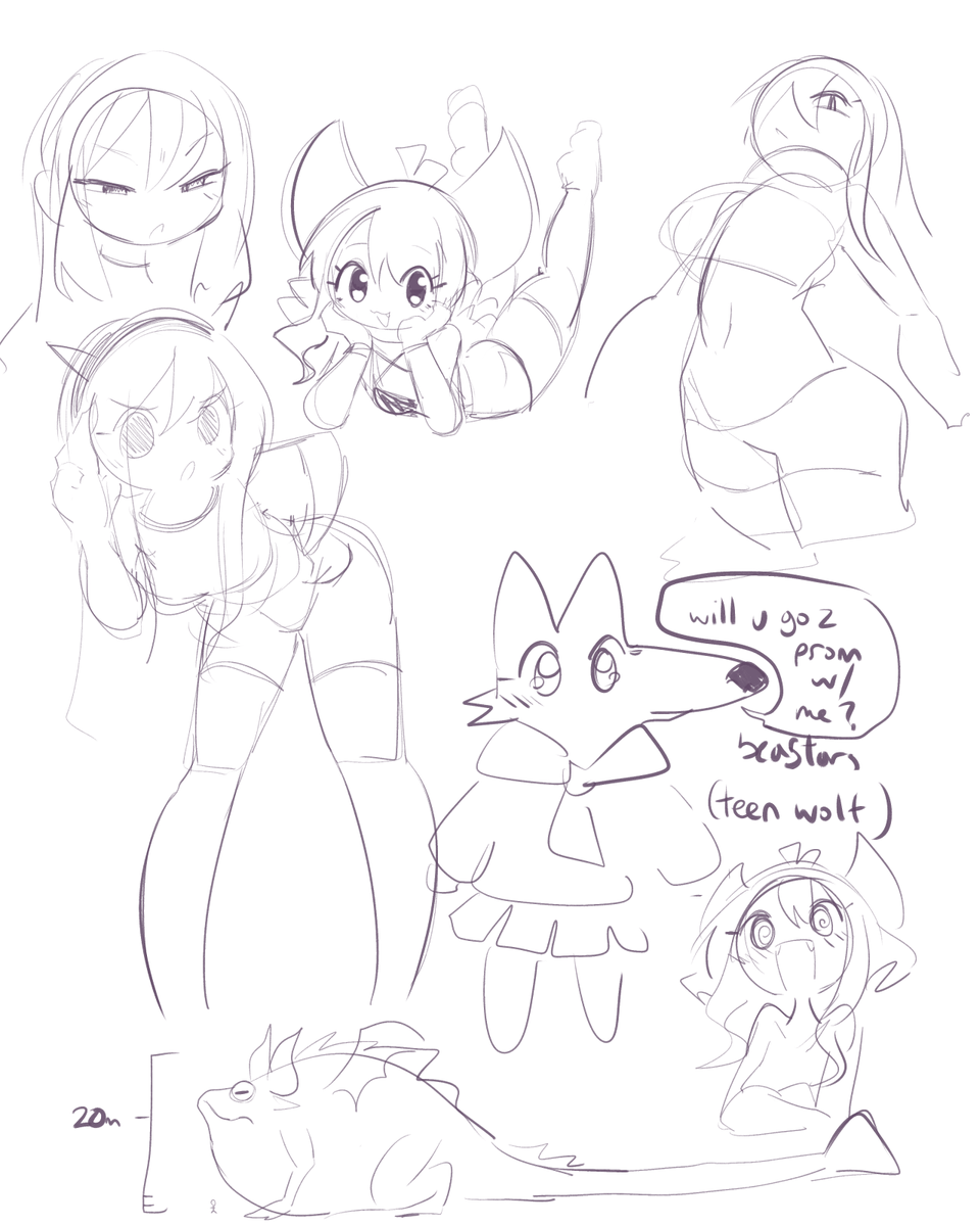 silly stream gestural sketches maybe enjoy these 