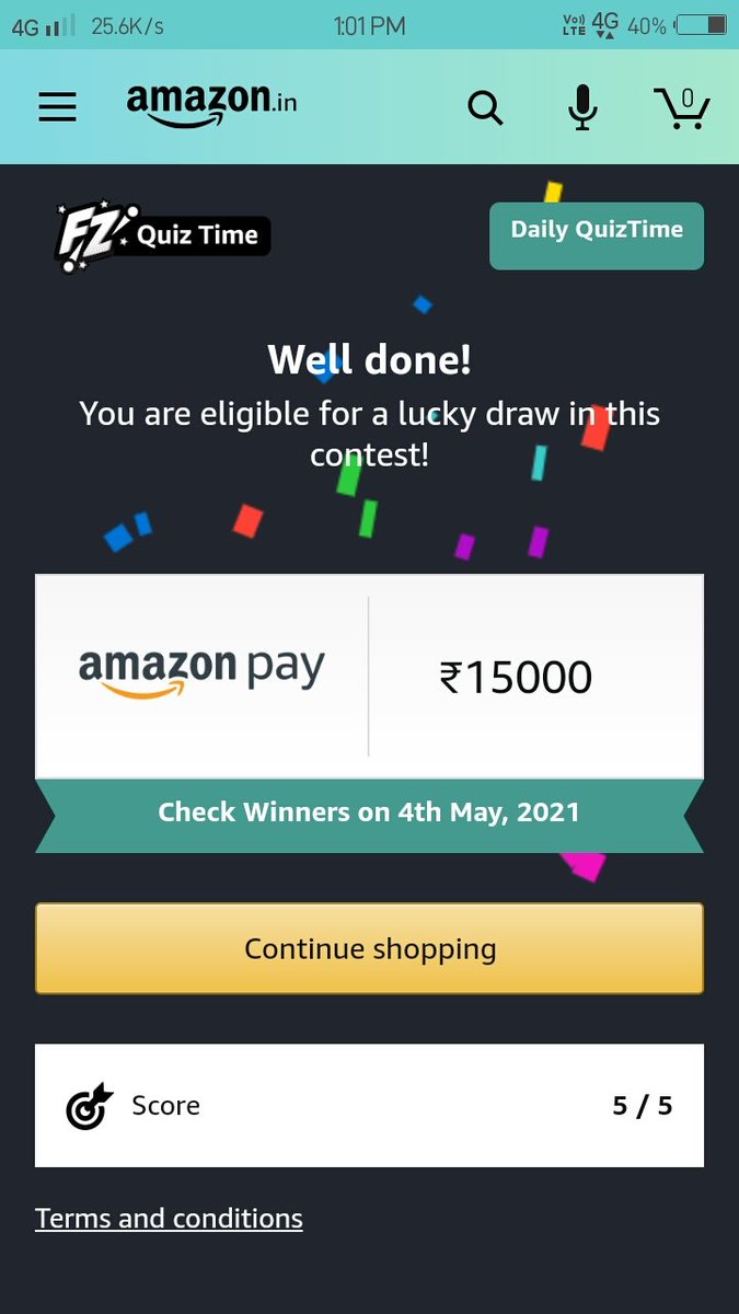 Aarifbhati40's tweet image. #AmazonQuiz
#QuizTimeMorningWithAmazon
#AmazonQuizAnswer
#QuizTime
#DailyQuizTim
#Funzone
@amazonpay 
@amazonIN 
@amazon 
@Aarifbhati40