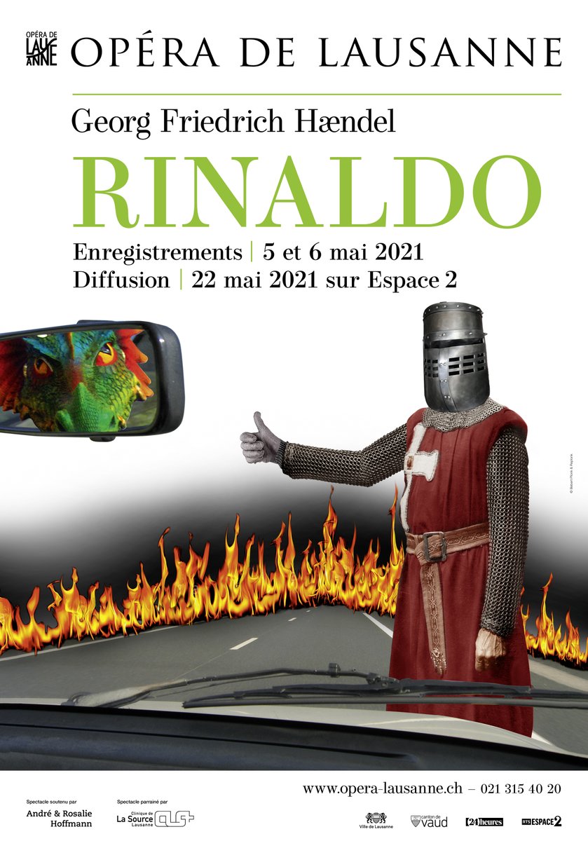 "Rinaldo" sera enregistré les 5 et 6 mai et la diffusion est prévue le 22 mai sur Espace 2 à 20:00 🎥 

Installez-vous et profitez de ce moment de musique en toute quiétude depuis chez vous 😌