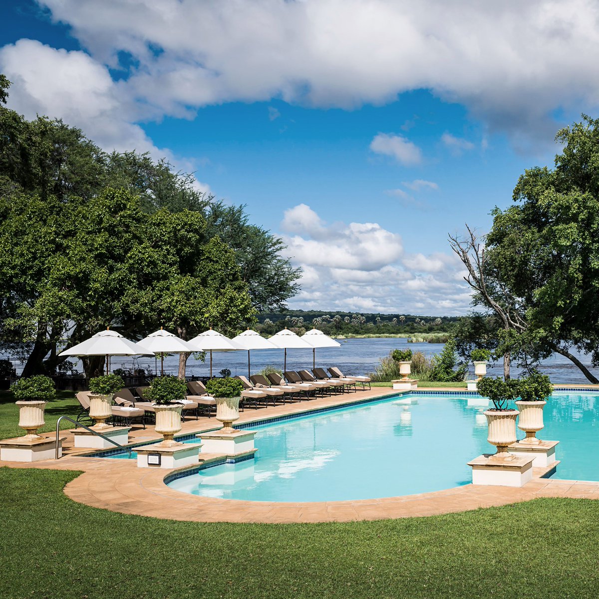 Indulge in a 30 minute Poolside Foot Massage along the flowing Zambezi River. Our PLATINUM GHA DISCOVERY Loyalty members can redeem this experience for two on their stay with us.

See more here bit.ly/3vfj2pe.

#royallivingstonehotel