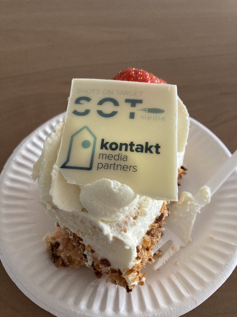 Het is nooit te vroeg voor taart.