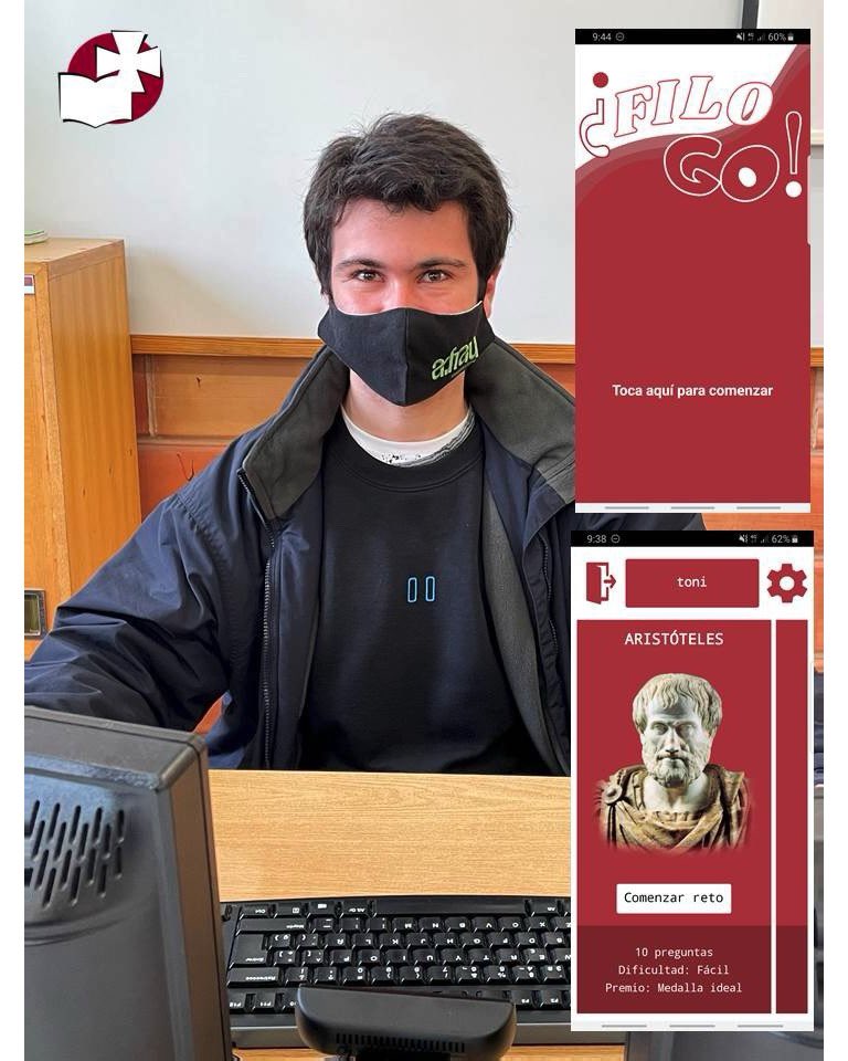 SJO_CC's tweet photo. 📲Alumnes de 2n de batxillerat de SJO dissenyen una #app de jocs per a mòbils amb un trivial de filosofia. Humanitats i tecnologies combinades i la promesa d’un gran futur! 
#SJO #SJObatx #batxillerat #app #creatingapps #edutech #innovació #educació #highschooltech #filosofia https://t.co/xrq7lJ2efd