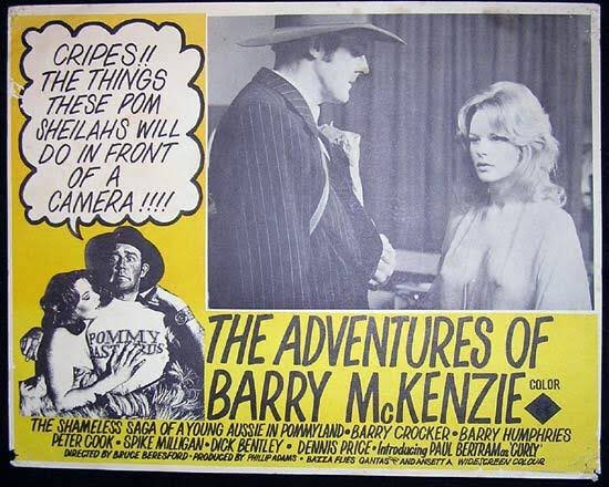  #Aussiemoviemonth continues with No.9 The Adventures of Barry McKenzie silly but fun.... with vintage Dame Edna