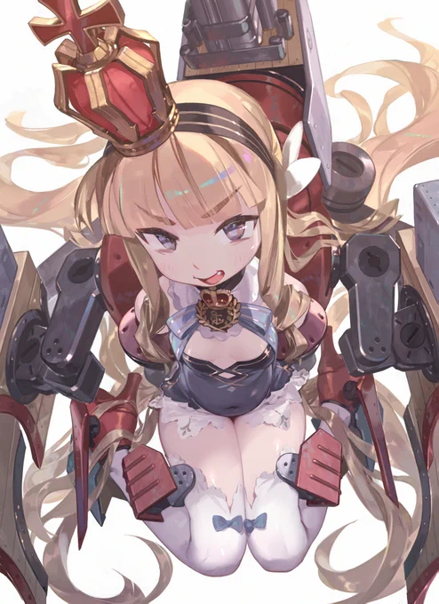 QE様、ジト目表情差分～
#アズレン 