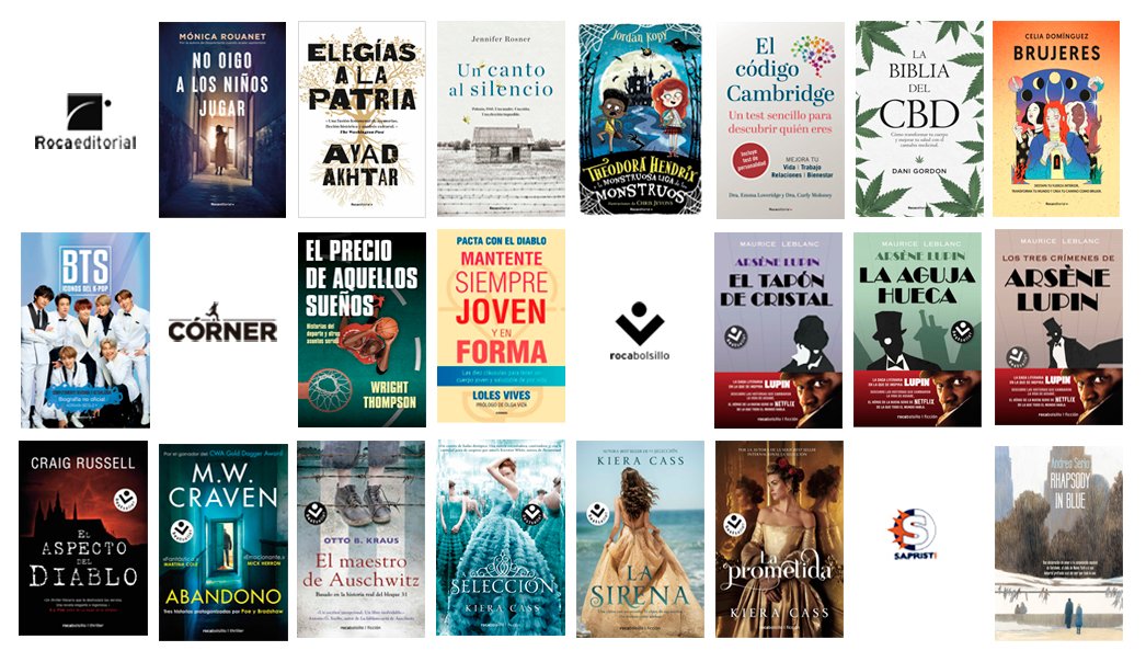 ¡Listas las novedades de mayo! Este mes os traemos libros de @MonicaRouanet @ayadakhtar @jen_rosner @drdanigordon @inkandbookmarks @iLoles @TheCraigRussell @MWCravenUK, más #Lupin, @kieracass y mucho más 👉🏼 bit.ly/LibrosMayo2021