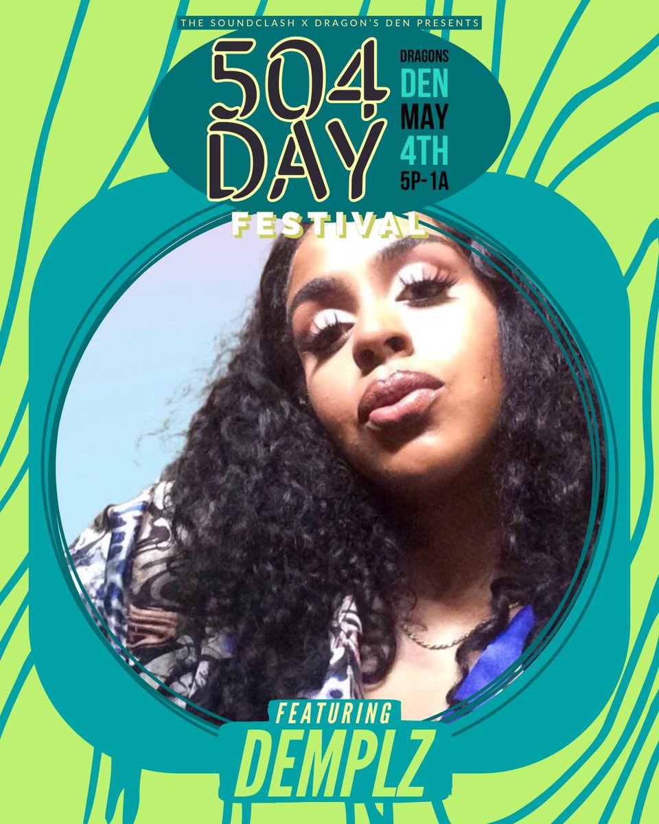 TheSoundCLASH's tweet photo. Legendary Shit is happenin [05.04] at @dragonsdennola be t(h)ere !! Don’t say I didn’t tell you. 5:04p - 1a 📍✨⚜️🌍🔥#DipCity #ElBKnowin #iykyk #504Day #Nola #NewOrleans #GLBLWRMG #TheSoundCLASH #NoLimitToThisCashMoney #LinkInBio 🎟 @GLBLWRMNG504 @TheSoundCLASH https://t.co/EvUVm8j0lU
