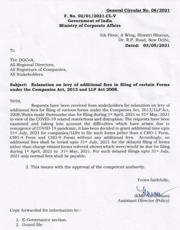 CAAditiBhardwaj's tweet image. #LLP filing of #Form11 for FY 2020-21 gets extended till July 31, 2021 without late fees. 

Request @ianuragthakur to kindly #Extend_Due_Dates  for #CFSS for FY 2019-20 filings for LLPs and Companies. It is much needed for companies who were adversely hit by covid last year. 🙏