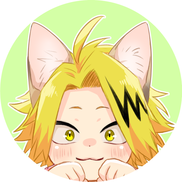 1boy animal ears blonde hair male focus cat ears solo :3  illustration images