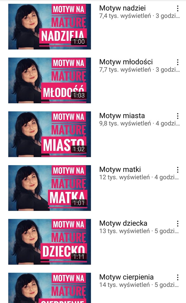 dreamlover_113's tweet image. kochani, szybko wbijajcie na kanał Wiedza z wami! pani Izabela po krotce wyjaśnia każdy motyw, czyli zmorę większości z nas 😭
dajcie RT żeby jak najwięcej osób skorzystało! #matura2021