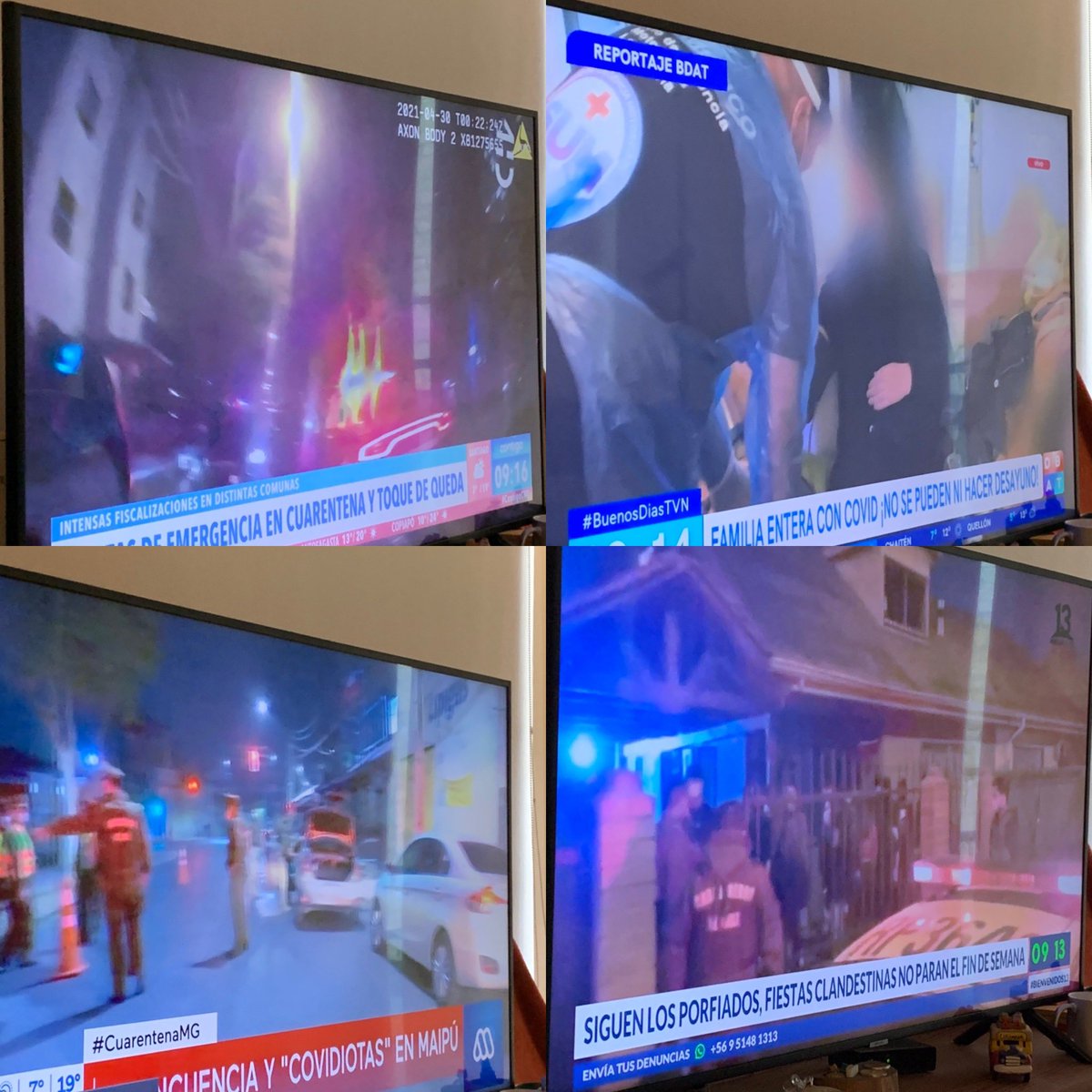 mapazcabezas's tweet photo. 3/4 matinales con lo mismo, no será mucho!! @canal13 @TVN @chilevision @Mega 🥴 https://t.co/2hECmSjcUZ