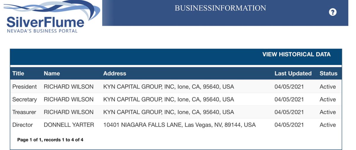 danino007's tweet image. #KYNC  Now Has a new CEO RICHARD D. WILSON (WHICH IS SAME CEO AS ICBU)