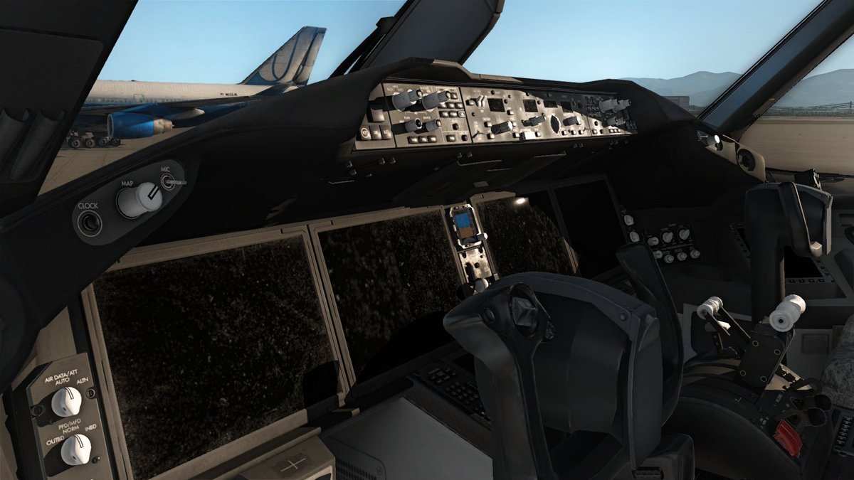 magknightav's tweet photo. v1.7.0 has been released - highlight features include fuselage and cockpit upgrades, enroute CPDLC and integrated electronic checklists - check out the release post at https://t.co/2WsiDZDXk9 https://t.co/rMyxkfYJwD
