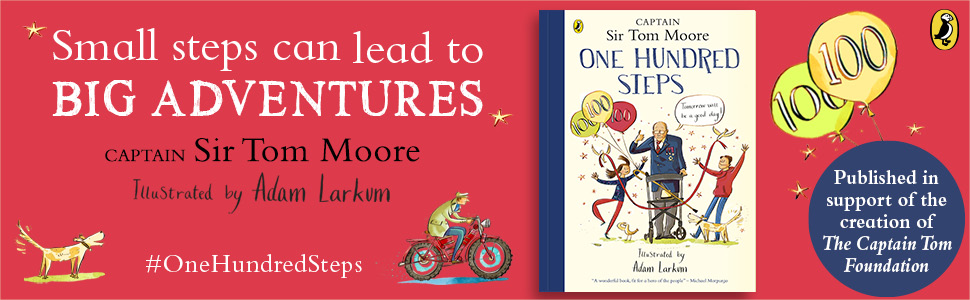 To celebrate #CaptainTom100 we’ve partnered with <a href="/PuffinBooks/">PuffinBooks</a> to give away 100 copies of picture book ‘One Hundred Steps’. Tag a teacher or school librarian to win who would love to share his amazing story with the young people they work with!