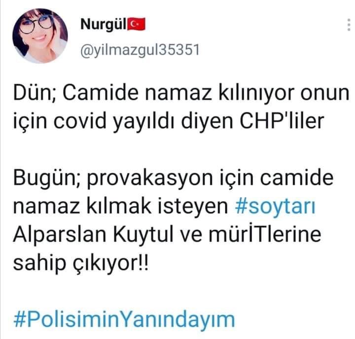 #GaziantepEmniyeti

Devlet Düşmanı Alparslan Kuytul’un camii ve imam düşmanı müridleri sırf Müslüman İktidar camiide zulüm yapıyor algısı vermek için yasak olduğu halde camiide itikafa girmeye çalışıp provokasyon yapmaktadırlar . 

Biz bu numaraları 100 yıl öncesinden biliriz .