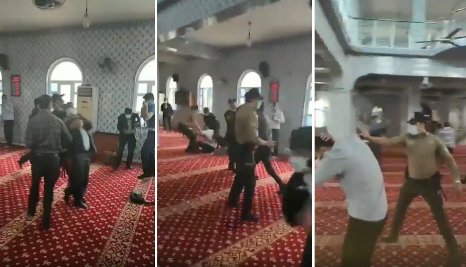 doganburak29's tweet photo. SON DAKİKA!
Gaziantep’te müdahale edilen camiide bulunan Furkan Vakfı provokaterlerinin o bölgede İKAMET ETMEDİKLERİ ve şehrin farklı bölgelerinden toplandığı ortaya çıktı https://t.co/sWxPrCI7Hx