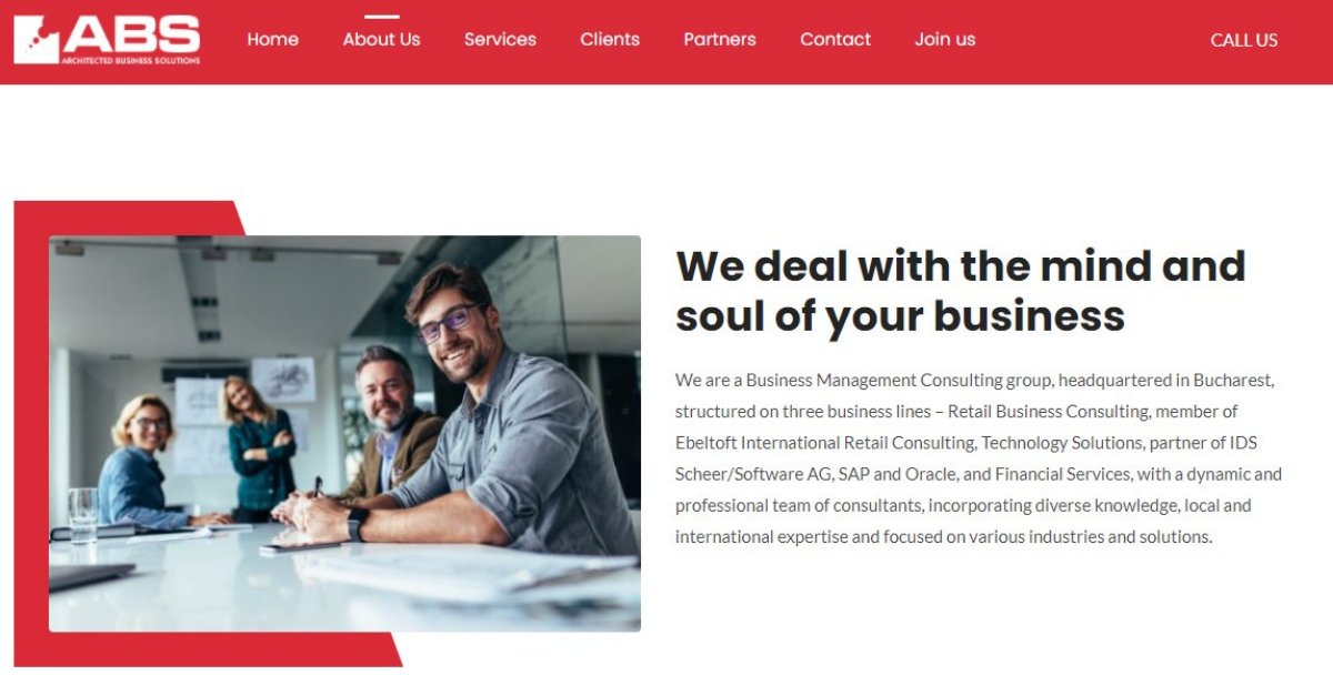 Meet our partner in Romania: #ArchitectedBusinessSolutions. This business management consulting company has local expertise and valuable partnerships in the Business Process Management area. Get in touch with them via abs-europe.com.