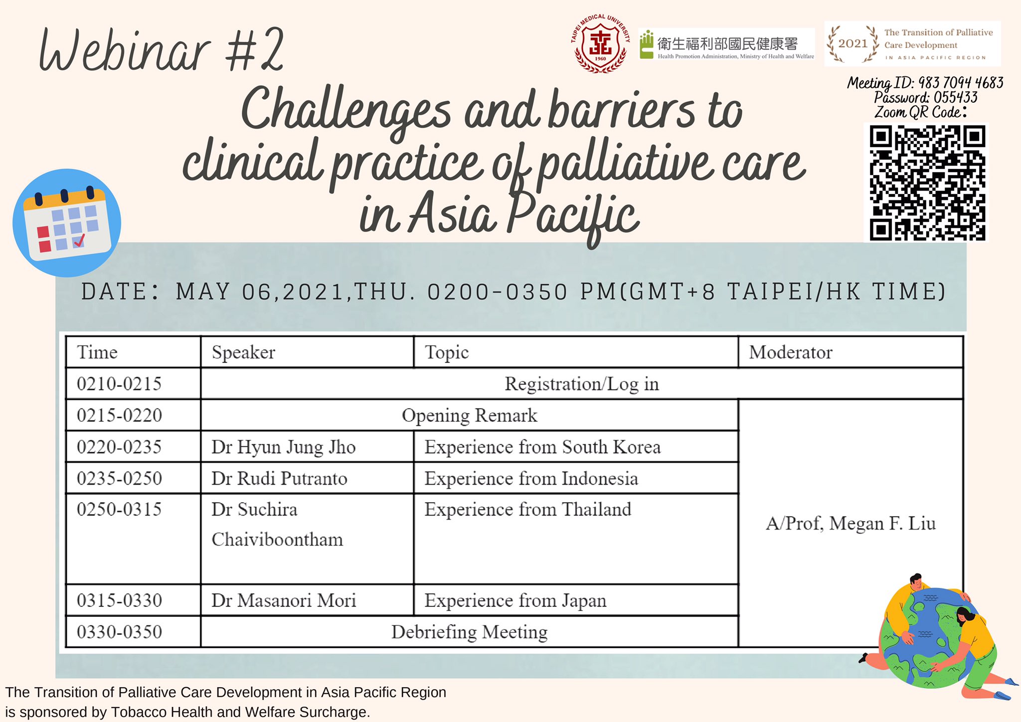 Palliative care in Asia Pacific Webinar 2021 (PCDwebinar2021) / Twitter
