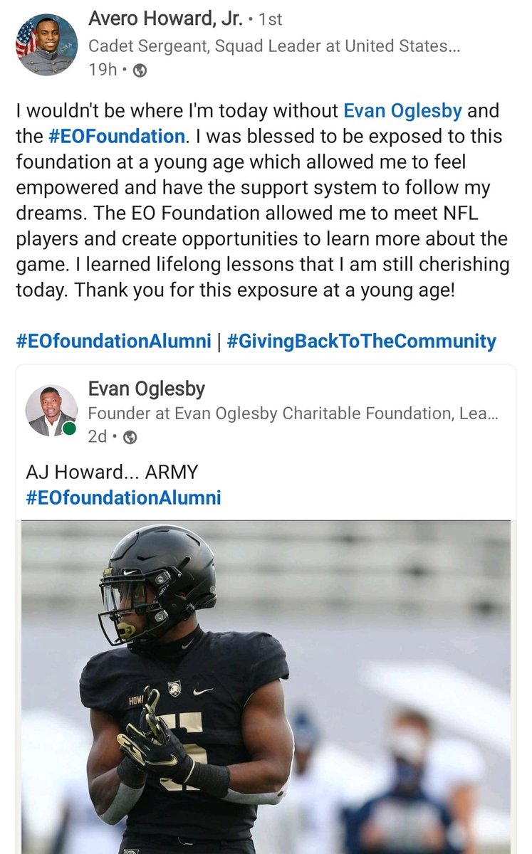 Be the person you needed when you were growing up..May God continue to bless you young man. Continue to be an inspiration to others and myself....#MrPresident