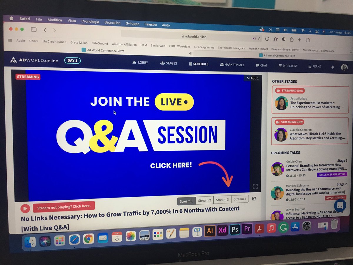 Ready for a 3-day full immersion of content marketing, e-commerce, advertising, design for growth and conversion optimization w/ @AdWorldOfficial #learnbylearning