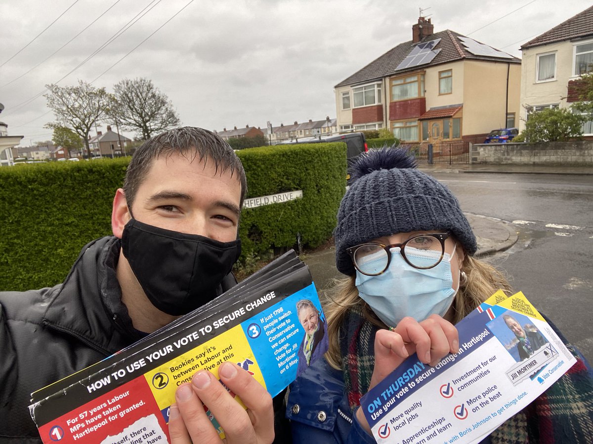 Is it raining? I hadn't noticed 

Lots of support for Jill Mortimer today