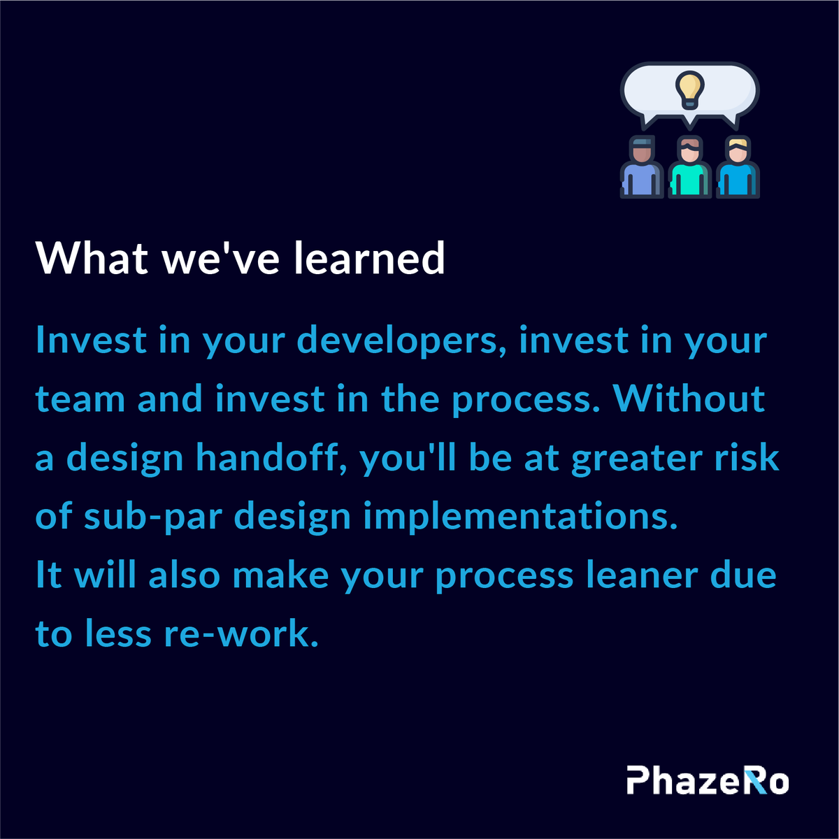 PhazeRo_om's tweet photo. Design Handoffs can be tricky, here’s what we’ve learned (𝘵𝘩𝘳𝘰𝘶𝘨𝘩 𝘭𝘰𝘵𝘴 𝘰𝘧 𝘦𝘧𝘧𝘰𝘳𝘵!) about integrating both our design &amp; dev teams. 🧑🏽‍💻 https://t.co/E00XR0JBtE