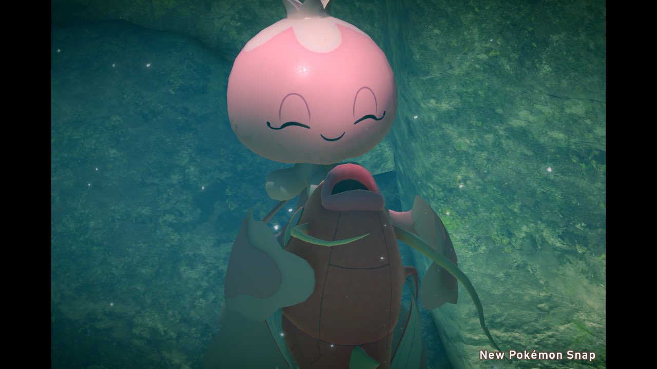 Zk 笑顔で海底に引き摺り込もうとするプルリル怖すぎる Newポケモンスナップ T Co Eusrsgnxg5 Twitter