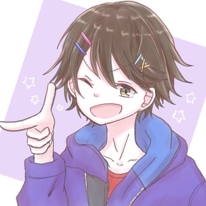 ヘアピン男子のtwitterイラスト検索結果