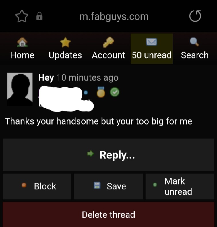 BearNextDoorXXX's tweet photo. I'm not sure what offends me more him basically calling me fat or his use of "your" instead of "you're" https://t.co/eeNavontar
