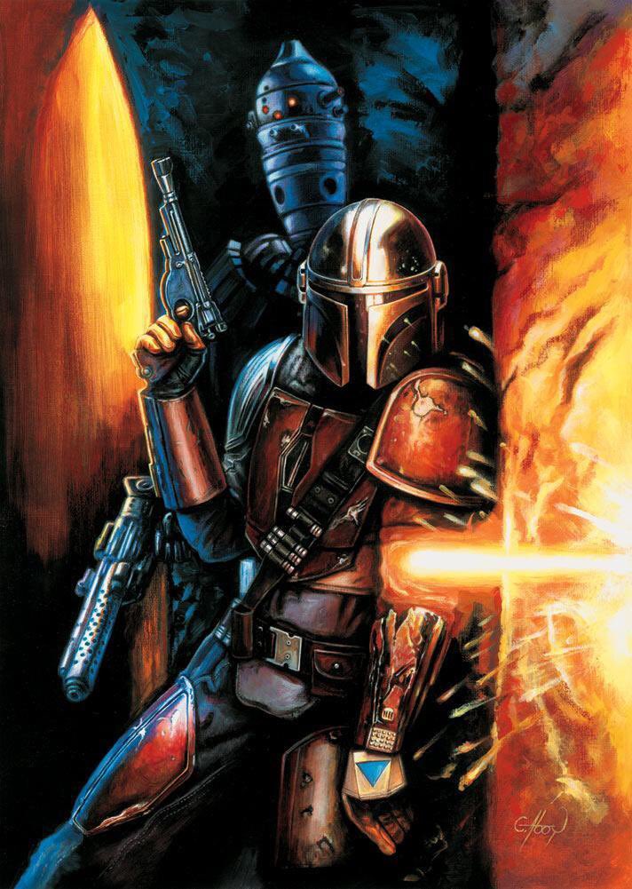 #MandalorianMonday🎨ClaudioAboy @StarWarsFan_327 @SmMarwood @JeffKelts @Rick_Snape @warwolf782 @neptunelily @DarthHamill @darth_swlove03 @MaraRanger @Gillster37 @Reconchick @AnakinsDarkDeed @DarthMaul____ @Darth_Geekius @NewDarthVader @jedimasta79 @Planetary_Pilot @iGot_C3PO