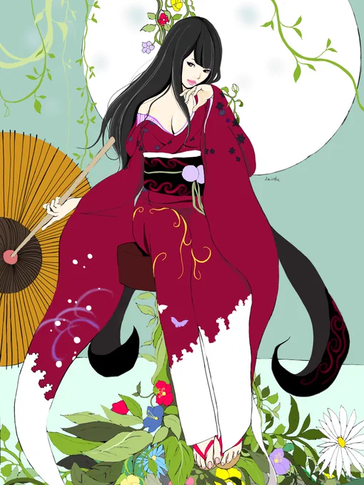 植物の椅子
#絵描きさんと繋がりたい
#イラスト 
