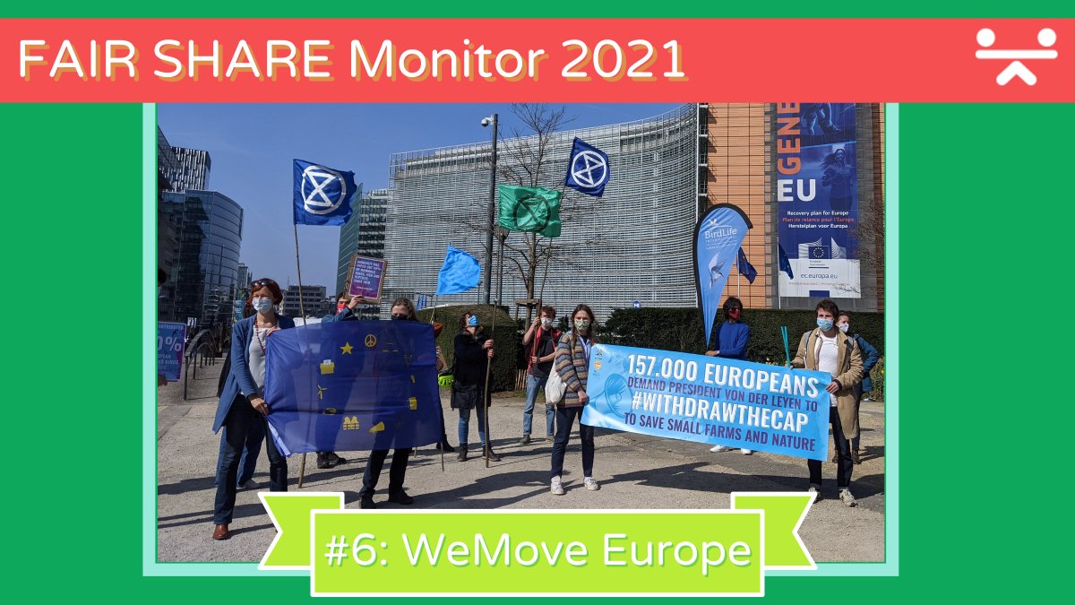 fair_wl's tweet photo. The FAIR SHARE #Monitor2021 Top Ten Countdown of #womenleaders continues, with @wemoveEU at #6!
WeMove Europe mobilise people power to ensure that Europe's politics "reflect the needs of people and planet rather than corporations and profit."
Learn more: https://t.co/SZ4EasFdmM https://t.co/2sRob97OWH