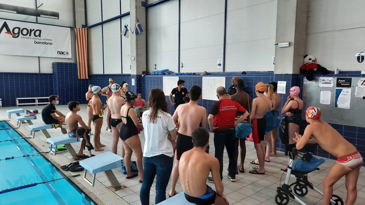 Aquest diumenge s'ha celebrat la 2a jornada Promonat i tecnificació de natació. Treballant per millorar el gran nivell de la natació adaptada a Catalunya, seguim!!! <a href="/FECPC/">FECPC</a> <a href="/FcecsCat/">Federació Catalana d’Esports per Cecs/Def. Visuals</a>