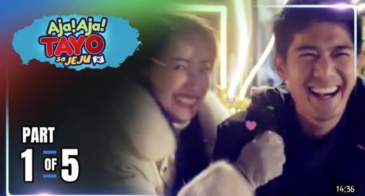 ajaajatayo's tweet photo. Nagtagumpay kaya ang competitive team na #DonTel (@donnypangilinan & @kristelfulgar) sa kanilang mission na pumasok sa Ghost House π» at makuha ang tatlong Dol Hareubang? ππ
Panoorin DITO: https://t.co/JIb9VMgLAB
#AjaAjaFearless
#AjaAjaTayoSaJeju https://t.co/NxifBpraC0