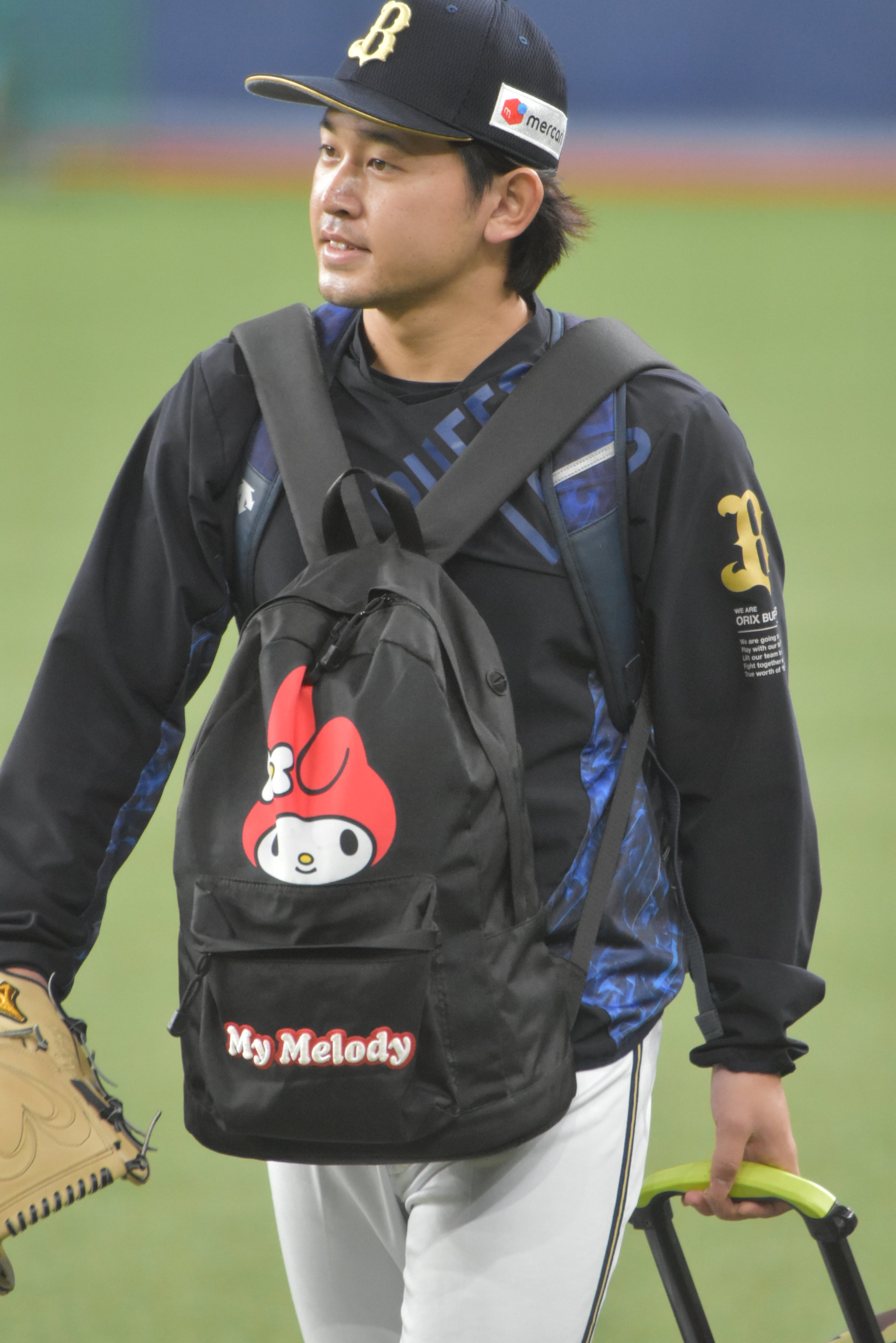 オリックス宮城マイメロコラボエコバッグ オリックス 宮城大弥 マイメロ エコバッグ - メルカリ