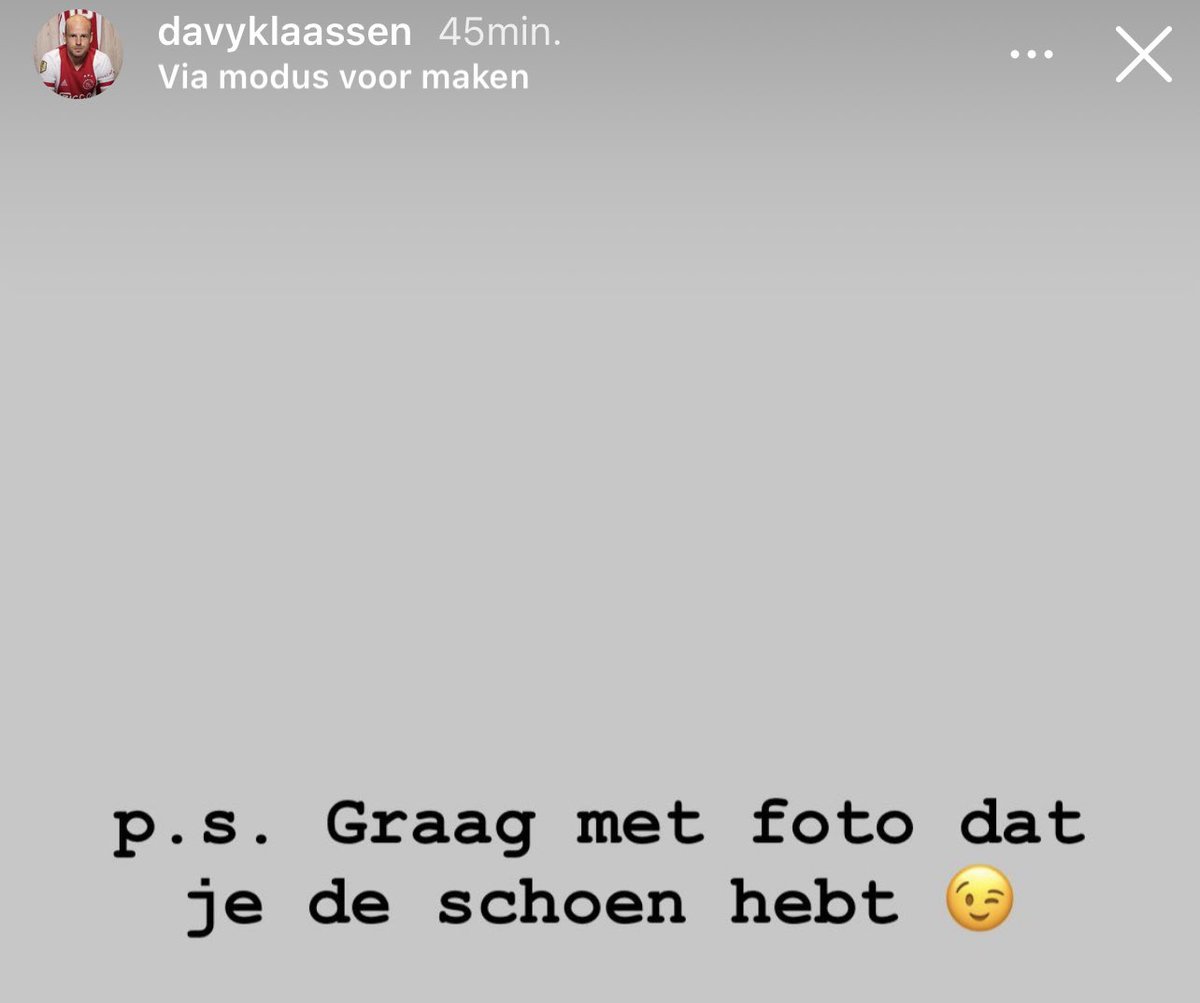 AFCAjax's tweet photo. The return of the shoes 🕵🏼‍♂️✔️ https://t.co/6oFIJyOq1V
