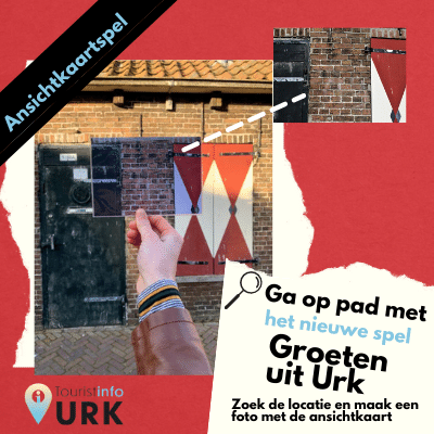 Wat te doen in de Meivakantie? 

* Cultuurroute interactieve speurtocht met o.a. dialect, klederdracht, was ophangen, touw knopen etc. (vanaf 35,00)

* Ansichtkaartenspel 'Groeten uit Urk' een leuke speurtocht waarbij je de juiste locaties moet opzoeken. 
(vanaf 4,50)