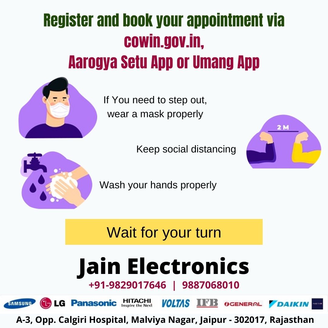 JainElectronic5's tweet photo. Your Time is NOW! 
All citizens above the age of 18 years can register themselves for getting the #Covid-19 vaccine. 

Book your appointment hassle-free via https://t.co/5wlSfV1eTw, Umang App, or Aarogya Setu App. 

#IndiaFightsCorona https://t.co/R3keCwsG9D