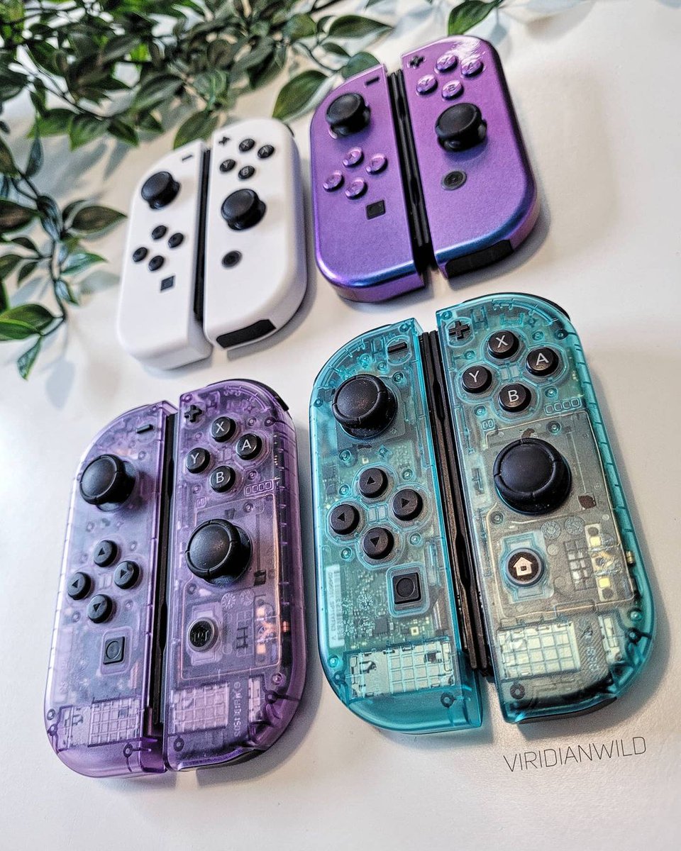 ExtremeRate's tweet image. Which is your favorite pair? 💕🎮

📸: @viridianwild

#joyconmod #customswitch #joycon #joycons #nintendogamer #nintendolife #nintendoswitch #switch #nintendo #gaminglifestyle #videogames #nintendofanboy #nintendofangirl #nintendolovers  #gamer #controllermod #extremerate