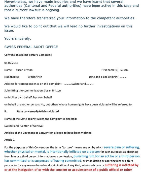 SUSANBR47706704's tweet photo. @celticjulie @BlowersIreland @EcolintGeneva @UNWatch @UN @UNGeneva @antonioguterres @simoncoveney @NilsMelzer @irishmissionun Covering abuses up, allowing 'offenders' to remain in post - in spite of further allegations - & 'assassinating' the families of those who alleged serious criminal abuses! ALL APPARENTLY TO PROTECT THOSE WHO FAILED IN DUTY OF CARE! #vickytuck #markpoole #davidogden #pascalemery https://t.co/7oqAIPQ6kT