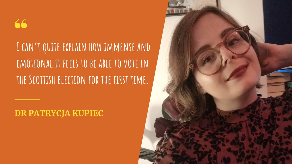 "Not being able to use this right for the past 15 years was devastating, and pushed me firmly into ‘the other’ category."Our CEO  @pmkupiec shares what gaining the right to vote in Thursday's election means to her https://www.ywcascotland.org/gaining-the-right-to-vote-dr-patrycja-kupiec/ #ScottishElections2021